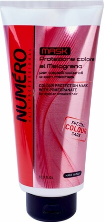Маска для окрашенных и мелированных волос Защита цвета с экстрактом граната Numero, 300 мл Brelil