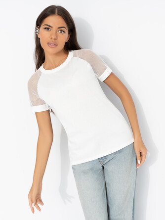 Футболка из эластичной ткани Талант перемен Charuttimoda