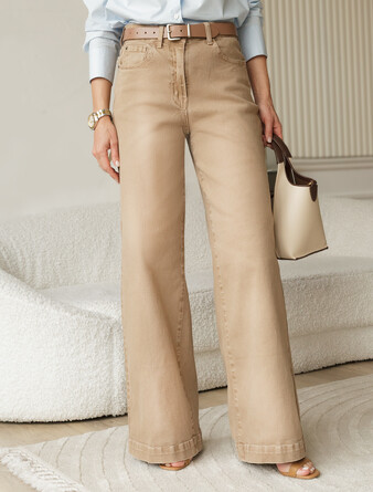 Джинсы-трубы Vilatte