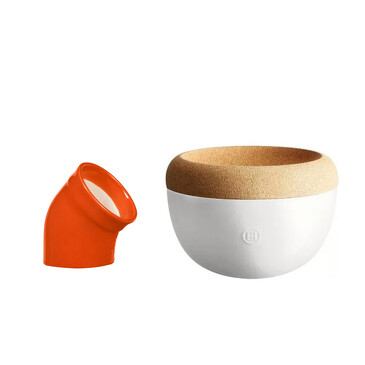 Набор: глубокая емкость для хранения и солонка 10 см Emile Henry