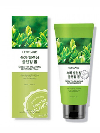 Пенка для умывания с зеленым чаем, 180 мл Lebelage