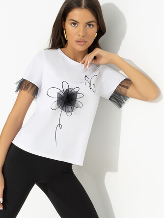 Футболка Прекрасна и непредсказуема Charuttimoda