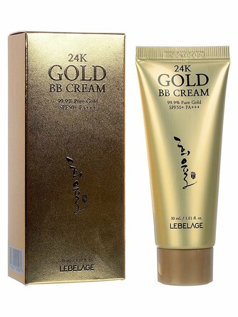 BB крем для лица с 24к золотом 30 мл Lebelage