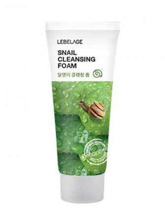 Пенка для умывания с муцином улитки, 100 мл Lebelage