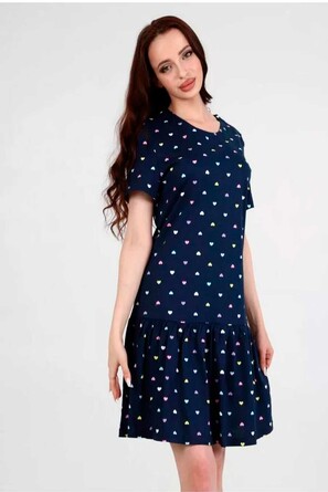 Платье с воланом Avrora Texdesign