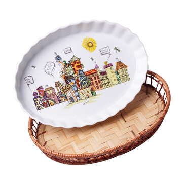 Форма керамическая для запекания 2.1 л Kamille