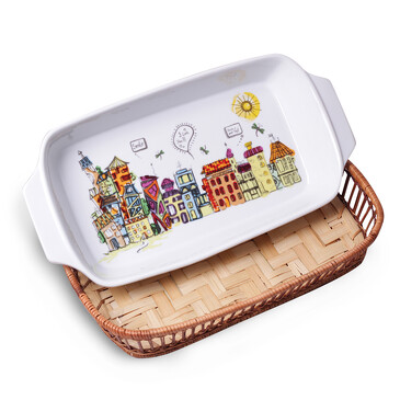 Форма керамическая для запекания 2.4 л Kamille