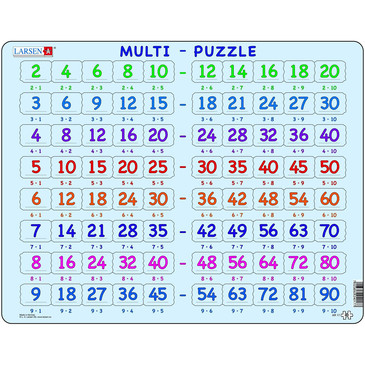 Пазл. Умножение Larsen