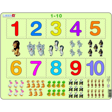 Пазл. Пазл1-10 Larsen