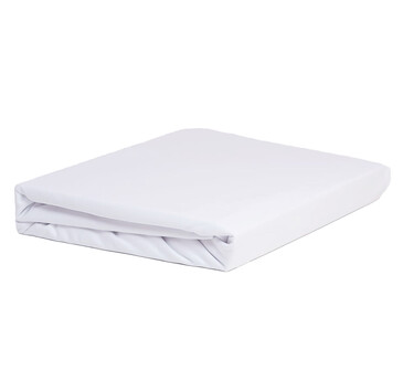 Простыня на резинке Noble Traditions Jersey White German Grass