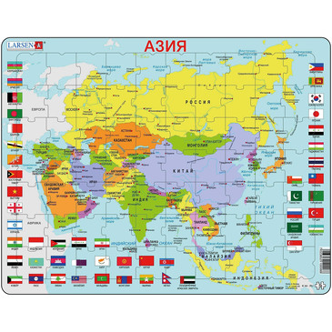 Пазл. Азия (Русский) Larsen