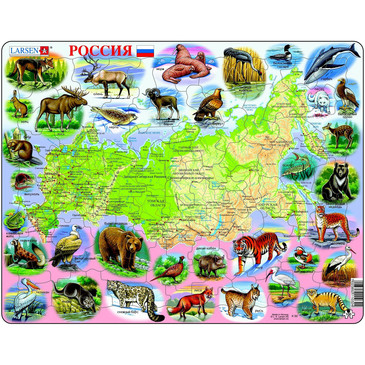 Пазл. Россия (Русский) Larsen