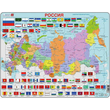 Пазл. Россия (Русский) Larsen
