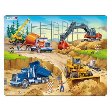 Пазл. Стройка Larsen