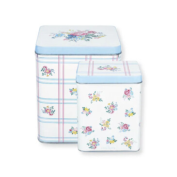 Набор банок для хранения Gaby white 2 шт Greengate