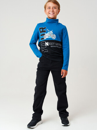 Брюки джинсовые утепленные Black Addition PlayToday