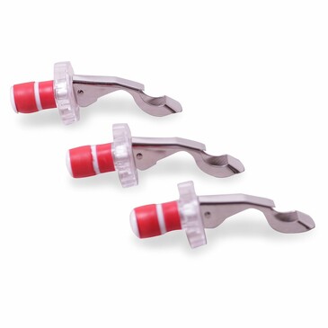 Комплект из 3 пробок для бутылок с открывалками Kamille