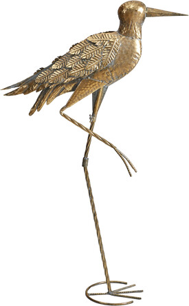 Декор напольный Цапля 48х46х74см Glasar