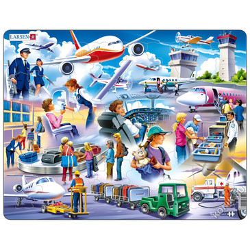 Пазл. Аэропорт Larsen