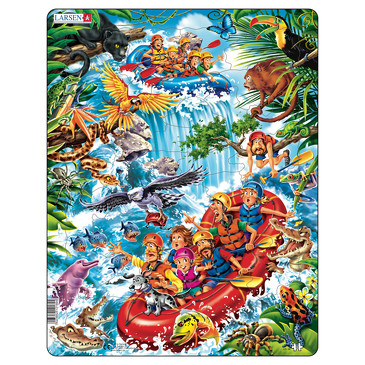 Пазл. В джунглях Амазонки Larsen