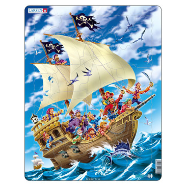 Пазл. Пираты Larsen