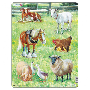 Пазл. Домашние животные Larsen