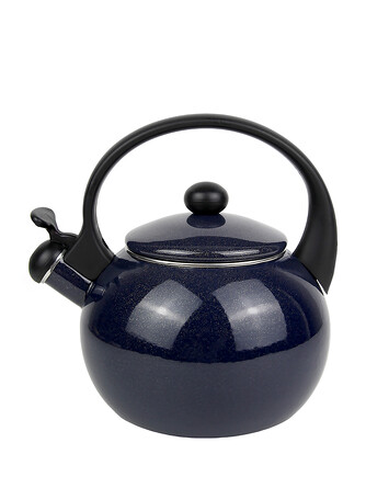 Эмалированный чайник со свистком 2.2 л Kamille