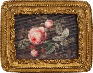 Картина настольно-настенная Цветы, масло 9х2х12см Glasar