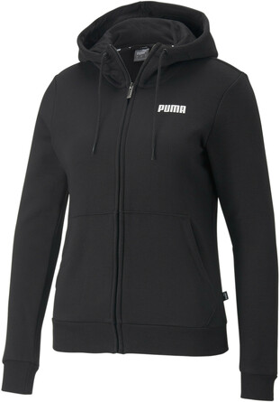 Толстовка Ess Fz Hoody Fl W Black Puma