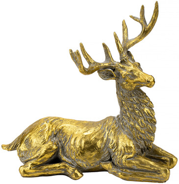 Фигурка Олень 28х16х27 Glasar