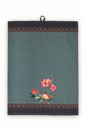 Полотенце кухонное Winter Wonderland Bird Green, 50х70 см Pip Studio