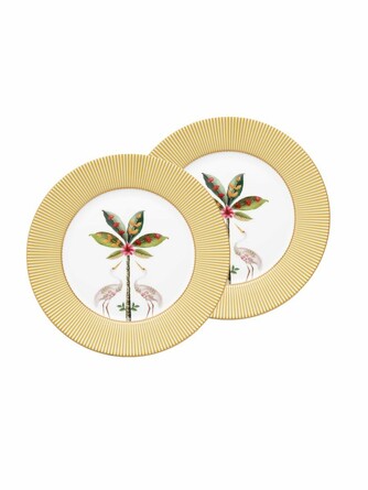 Набор тарелок (2 шт. по Ø21 см) La Majorelle Yellow Pip Studio