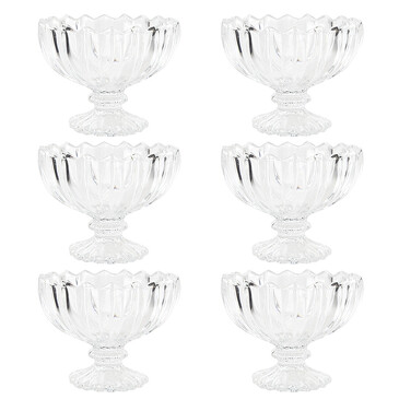 Набор креманок на ножке (6 шт. по 120 мл), 9,5х9,5х7,5 Nouvelle