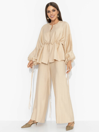 Комплект Прирученный шик (жакет, топ и брюки) Charuttimoda