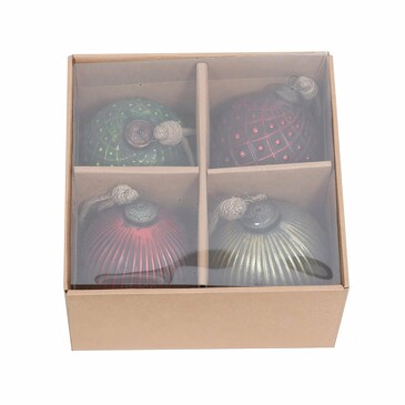 Набор украшений елочных (4 шт.) 10 см Roomers 