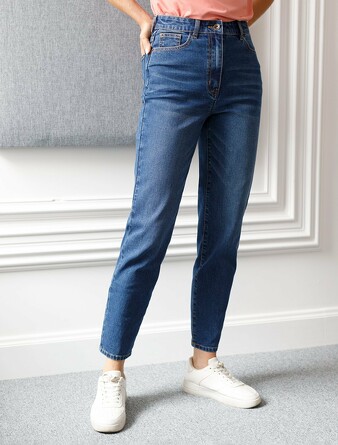 Джинсы mom-fit Vilatte