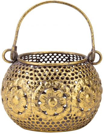 Подсвечник с ручкой 10х10х8 Glasar