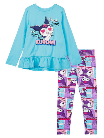 Комплект (футболка, леггинсы) Unicorn Kuromi PlayToday