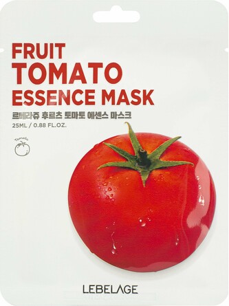 Маска для лица тканевая с экстрактом томата, 25 мл Lebelage
