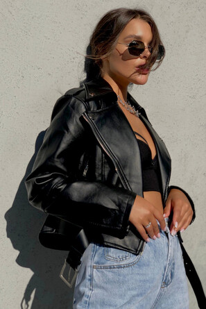 Куртка из экокожи Catarina Nova