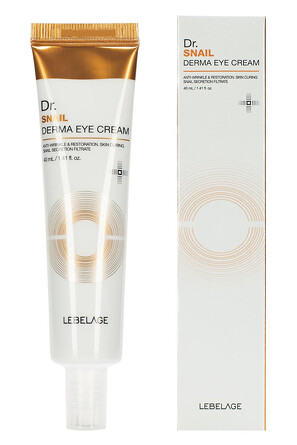 Крем для кожи вокруг глаз с муцином улитки восстанавливающий, 40 мл Lebelage