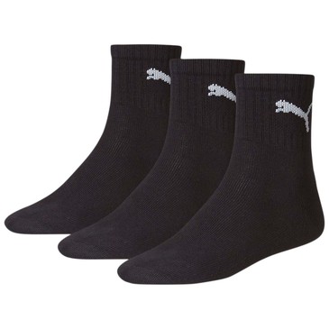 Носки (3 пары) Short Crew 3P Unisex Black Puma