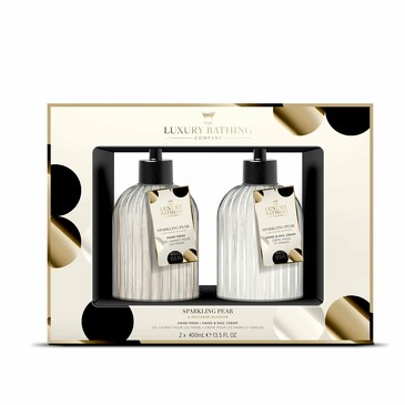 Набор Элегантность (жидкое мыло для рук 400 мл, крем для рук 400 мл) The Luxury Bathing Company