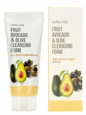 Пенка для умывания с экстрактом авокадо восстанавливающая, 100 мл Lebelage