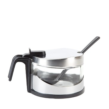 Сахарница с ложкой, 250 мл, 9х6х9 Nouvelle