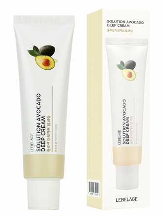 Крем для лица с экстрактом авокадо и пептидами питательный, 50 мл Lebelage