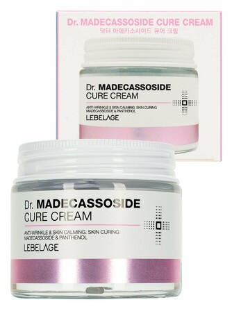Крем для лица против морщин с мадекассосидом успокаивающий, 70 мл Lebelage