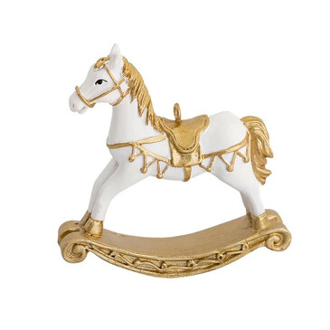 Фигурка Rocking horse white small  Greengate