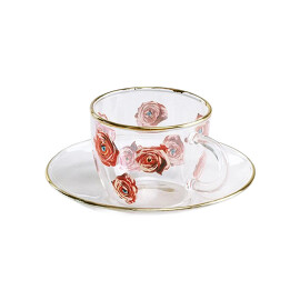 Пара кофейная Roses Seletti